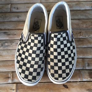 Checkered Vans